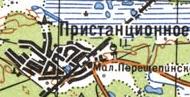 Topographic map of Prystantsiyne