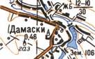 Topographic map of Damaska