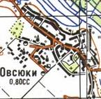 Topographic map of Ovsyuky