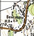Topographic map of Venslavy