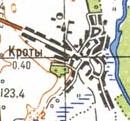 Topographic map of Kroty