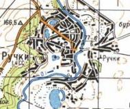 Топографічна карта Ручок