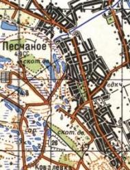 Topographic map of Pischane