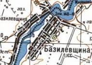 Topographic map of Bazylivschyna