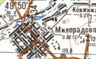 Topographic map of Myloradove