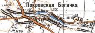 Topographic map of Pokrovska Bagachka