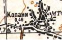 Topographic map of Kopany