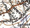 Топографічна карта Залав'я
