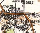 Topographic map of Pidzamche