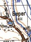 Topographic map of Bereg
