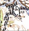 Топографічна карта Суймів