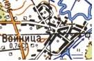 Топографічна карта Війниці