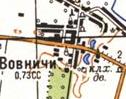 Topographic map of Vovnychi