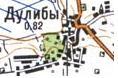 Topographic map of Duliby