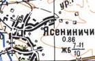 Topographic map of Jasynynychi