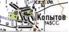 Топографічна карта Копитів