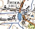 Topographic map of Lypky