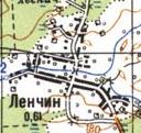Топографічна карта Лінчиного