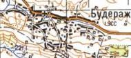 Топографічна карта Будеража