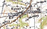 Topographic map of Kunyn