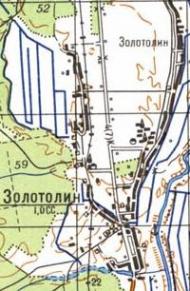 Topographic map of Zolotolyn