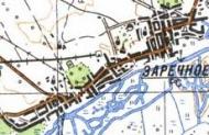 Topographic map of Zarichna