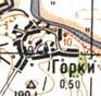 Topographic map of Girky
