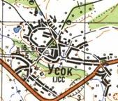 Topographic map of Usok