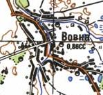 Топографічна карта Вовної