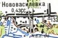 Topographic map of Novovasylivka