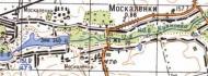 Topographic map of Moskalenky
