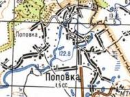 Topographic map of Popivka