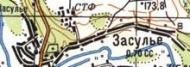 Топографічна карта Засулля