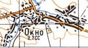 Topographic map of Vikno