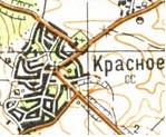 Topographic map of Krasne