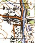 Topographic map of Kalne