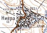 Топографічна карта Ниврі
