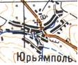 Topographic map of Yuryampil