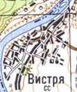 Топографічна карта Вістрі