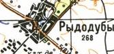 Топографічна карта Ридодубів