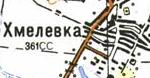 Topographic map of Khmelivka