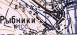 Топографічна карта Рибниок