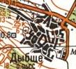 Topographic map of Dybsche