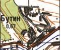 Topographic map of Butyn