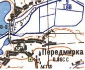 Topographic map of Peredmirka