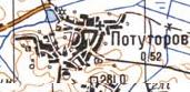 Топографічна карта Потуторового