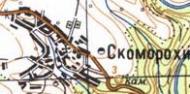 Topographic map of Skomorokhy