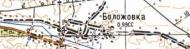 Топографічна карта Боложівки