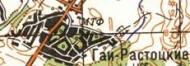 Топографічна карта Гаї-Розтоцьких