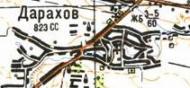 Topographic map of Darakhiv